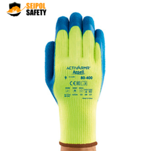 GUANTE POWER FLEX P/FRIO PALMA LATEX 80-400 ANSELL