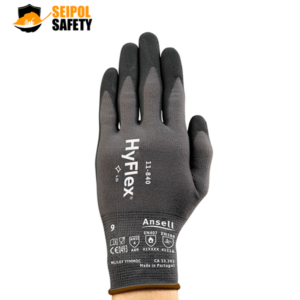 GUANTE HYFLEX PALMA RECUBIERTO DE NITRILO ESPUMADO FORTIX 11-840 ANSELL