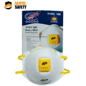 MASCARILLA CON VALVULA CAJA X10 UND 8511 ASA