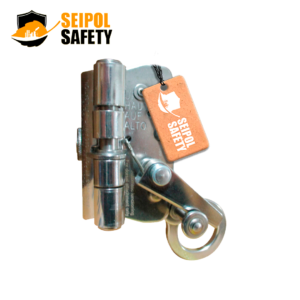 FRENO CON TRABA PARA CUERDA DE 11 A 13 MM
