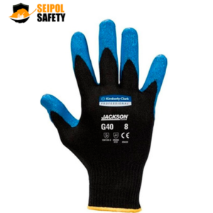 GUANTE G40 TEJIDO NYLON PALMA EN ESPUMA DE NITRILO JACKSON KIMBERLY CLARK
