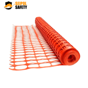 MALLA CERCADORA NARANJA DE PVC LIVIANA ANLUC