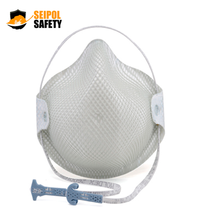 MASCARILLA PARA PARTICULAS N95 CON HANDYSTRAP 2600 CAJA X 15 UND MOLDEX