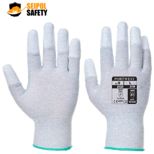 GUANTE ANTIESTÁTICO PUNTAS DE PU A198 PORTWEST